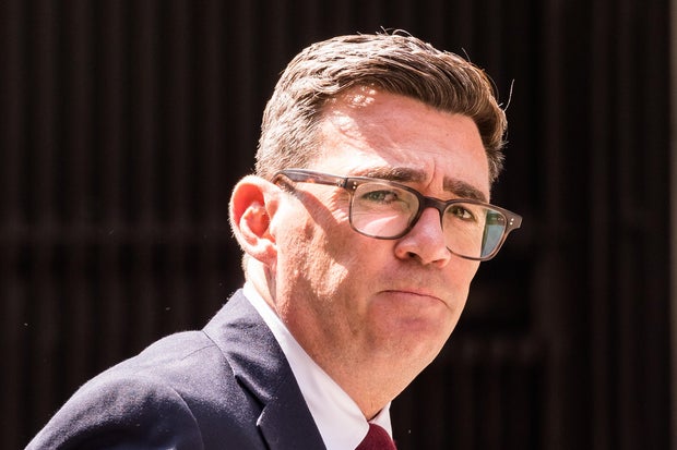 Andy Burnham Formally Announced as Labour Leader in London