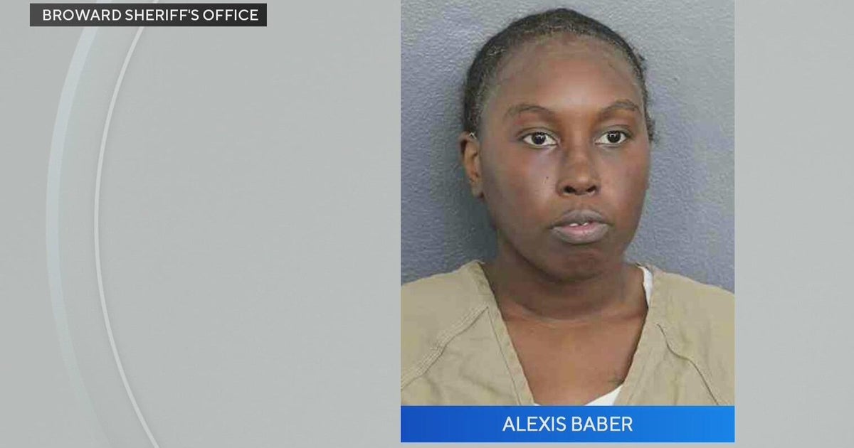 Broward woman accused of trying to run over man and baby - CBS Miami