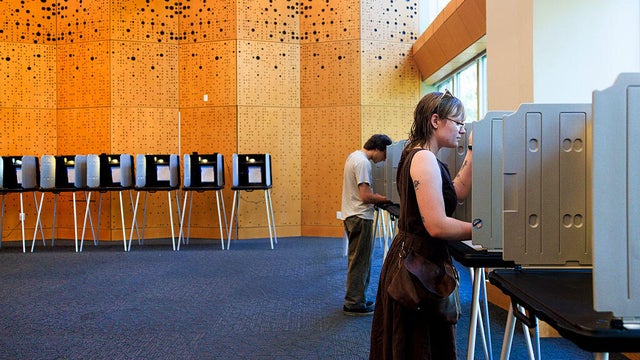 Voters Head To The Polls For Colorado's Primary Election 