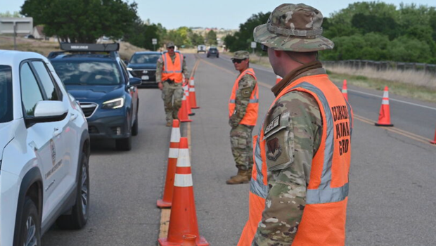 Colorado National Guard members support response efforts at wildfires, on the ground and behind the scenes