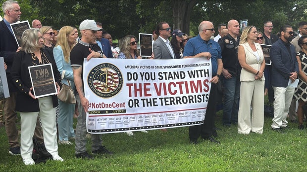 Victims of Iranian-sponsored terrorism and their families gathered in Washington