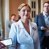 Sen. Darline Graham makes her way to a swearing in ceremony in the U.S. Capitol on July 14, 2026. 