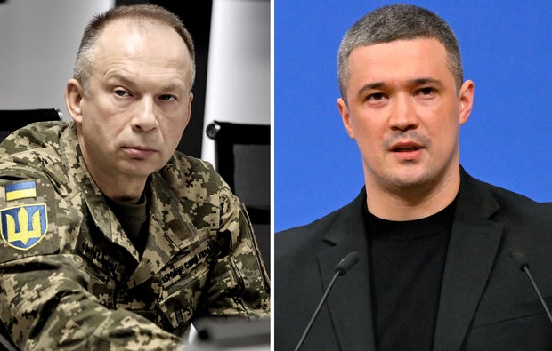 Zelenskyy replaces Ukraine's top general after days of protests 2 ukraine-officials-getty.jpg