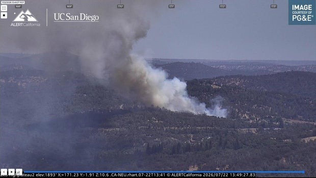 Mooney Fire near Smartsville prompts Nevada County evacuation order, warnings