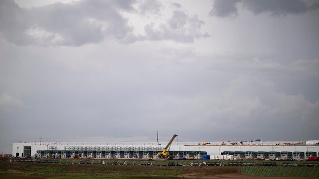 Futuristic data center 