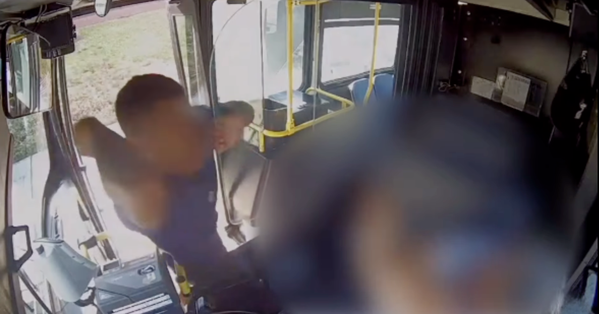 Man arrested for unprovoked attack on Chino bus driver - CBS Los Angeles