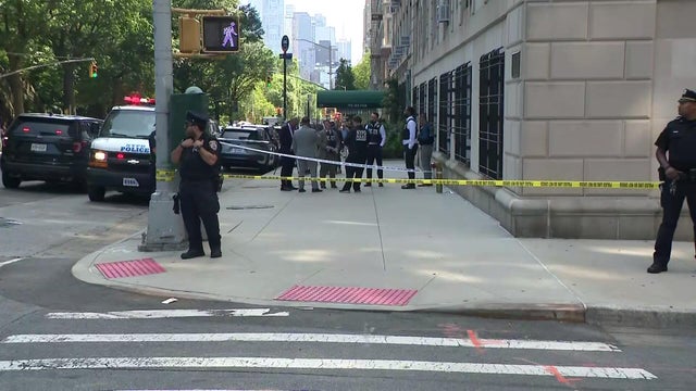 Police crime scene on Upper West Side 