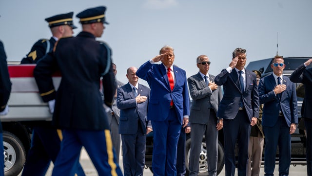 Trump Pays Respects To Four US Army Members Killed In Iran War 