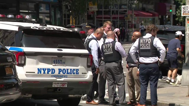 NYPD officers on Upper West Side 
