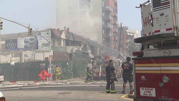 At least 12 hurt in Queens fire, officials say