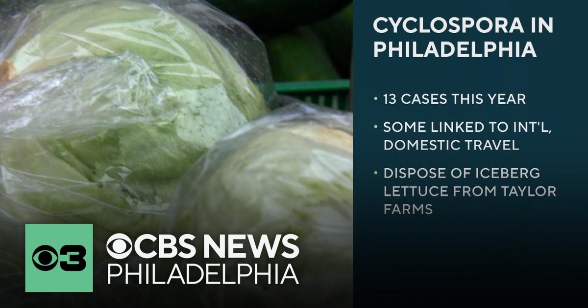 Pennsylvania now part of cyclosporiasis outbreak, 13 cases logged this year in Philadelphia