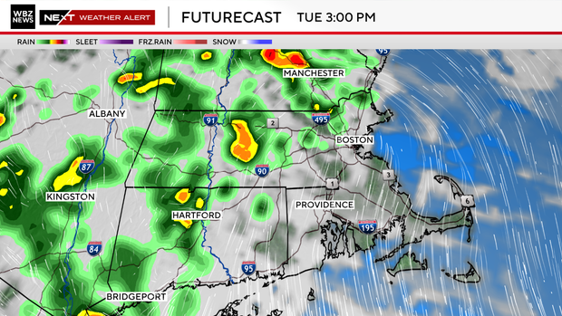 Tuesday rain 