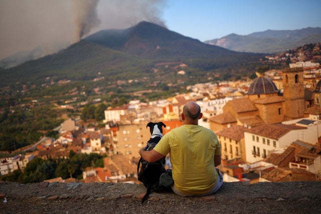 Wildfires force 76,000 evacuations in Spain and threaten Gironde region in France as conditions worsen ahead of heat wave