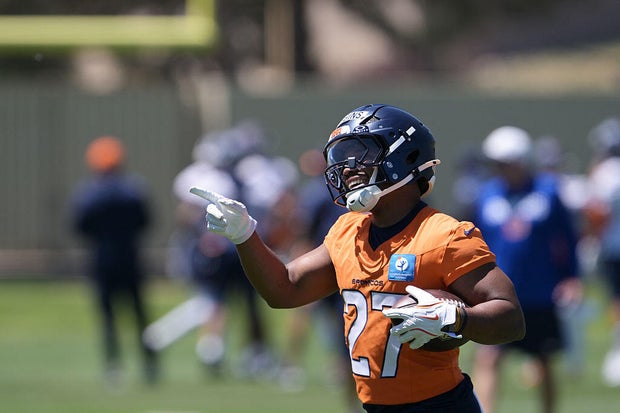 Denver Broncos minicamp at the Broncos Park 