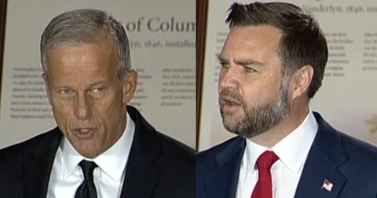 Watch: Vance, Thune remember Lindsey Graham at U.S. Capitol service
