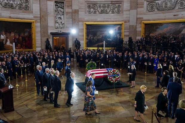 Funeral held for Sen. Lindsey Graham, with Trump giving eulogy