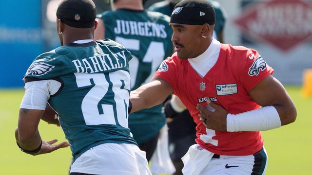 Saquon Barkley,Jalen Hurts 
