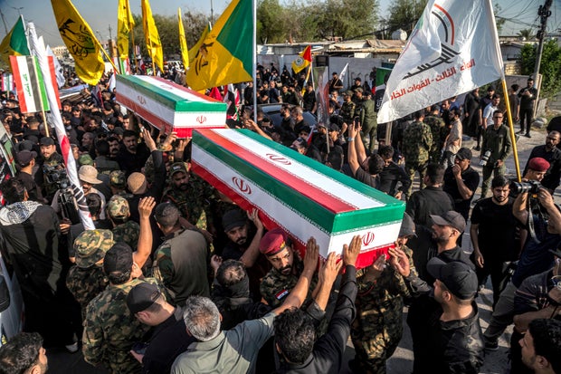IRAQ-IRAN-SAUDI-US-ISRAEL-WAR-FUNERAL