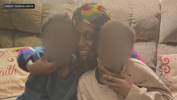 Geneva Jarvis and her twin sons