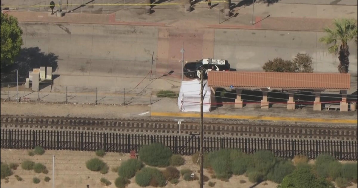 Man stabbed to death on Metrolink platform in San Fernando
