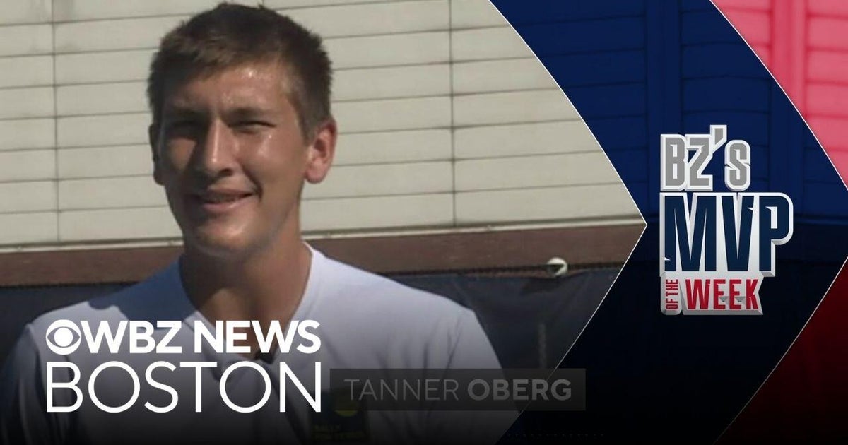 Tanner Oberg featured as BZ’s MVP of the Week on CBS Boston