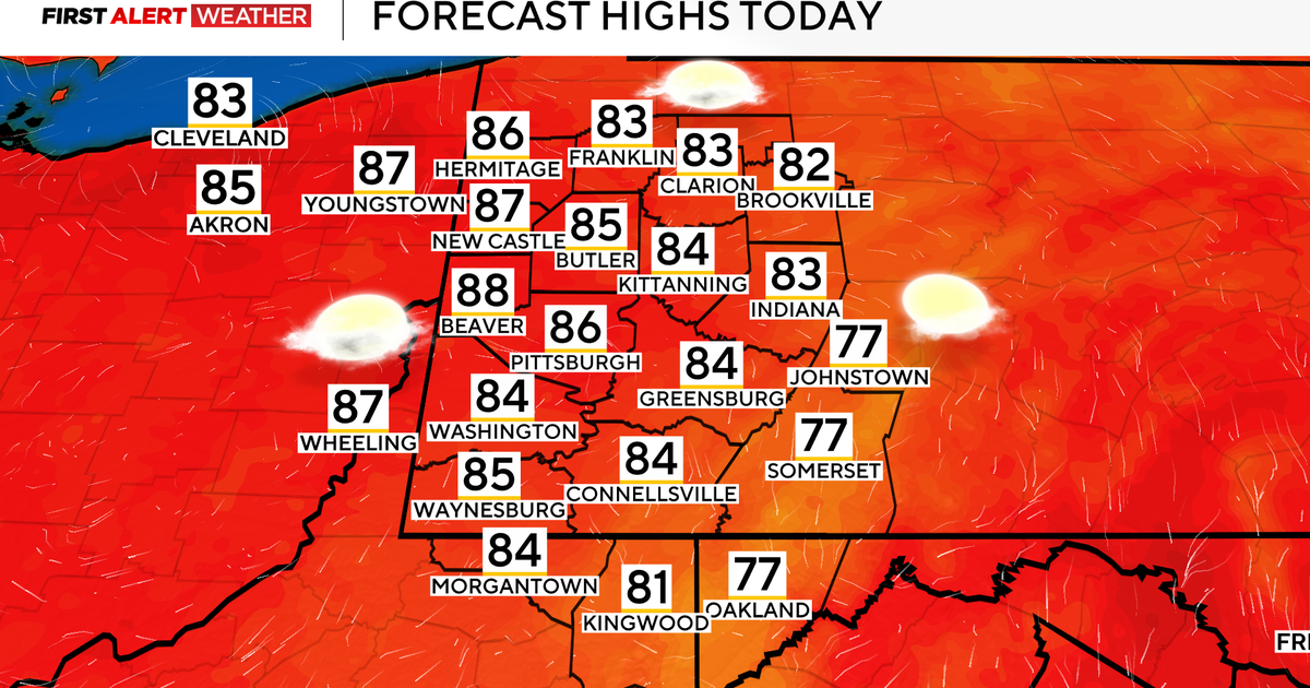 Pittsburgh's weekend weather begins dry but storms and rain come on Sunday