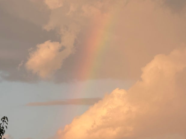 Rainbow in the sky