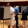 Residents Cast Ballots On The First Day Of Early Voting In Michigan Primary Election 