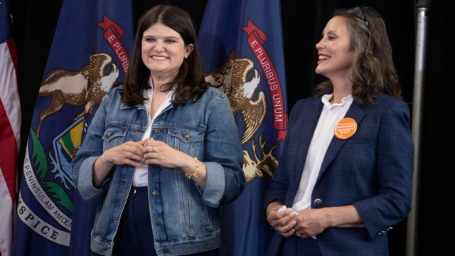 Michigan Senate Candidate Haley Stevens Hosts Meet And Greet With Rep. Jim Clyburn In Detroit 