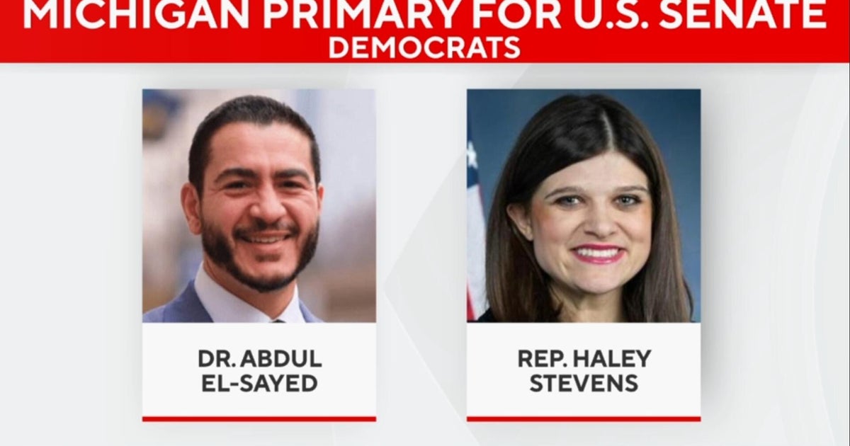 El-Sayed and Stevens make final pitches before Democratic Michigan Senate primary