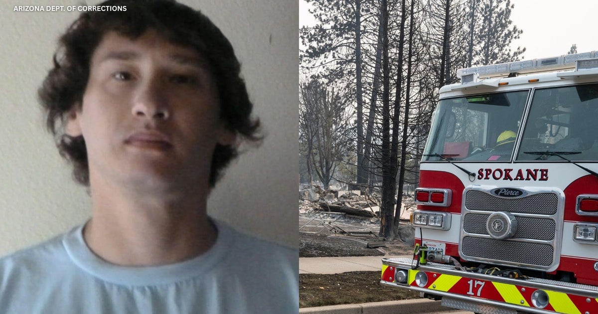 Man arrested for alleged arson as wildfires rage in the Spokane, Washington, area
