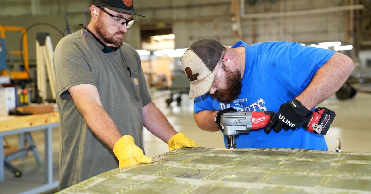 cbsnews.com - Dan  Raby - Georgia's Robins Air Force base filling 600 jobs in 'Full Throttle Hiring' effort