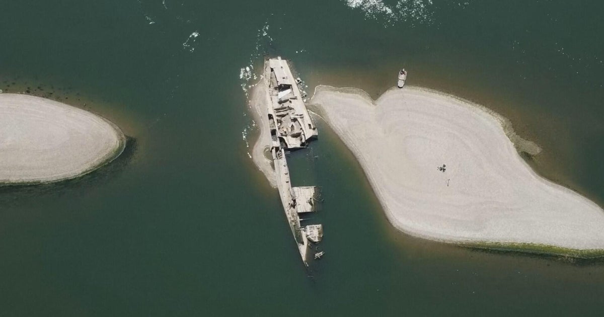 Danube River hits record-low levels, revealing lost historical items across Europe