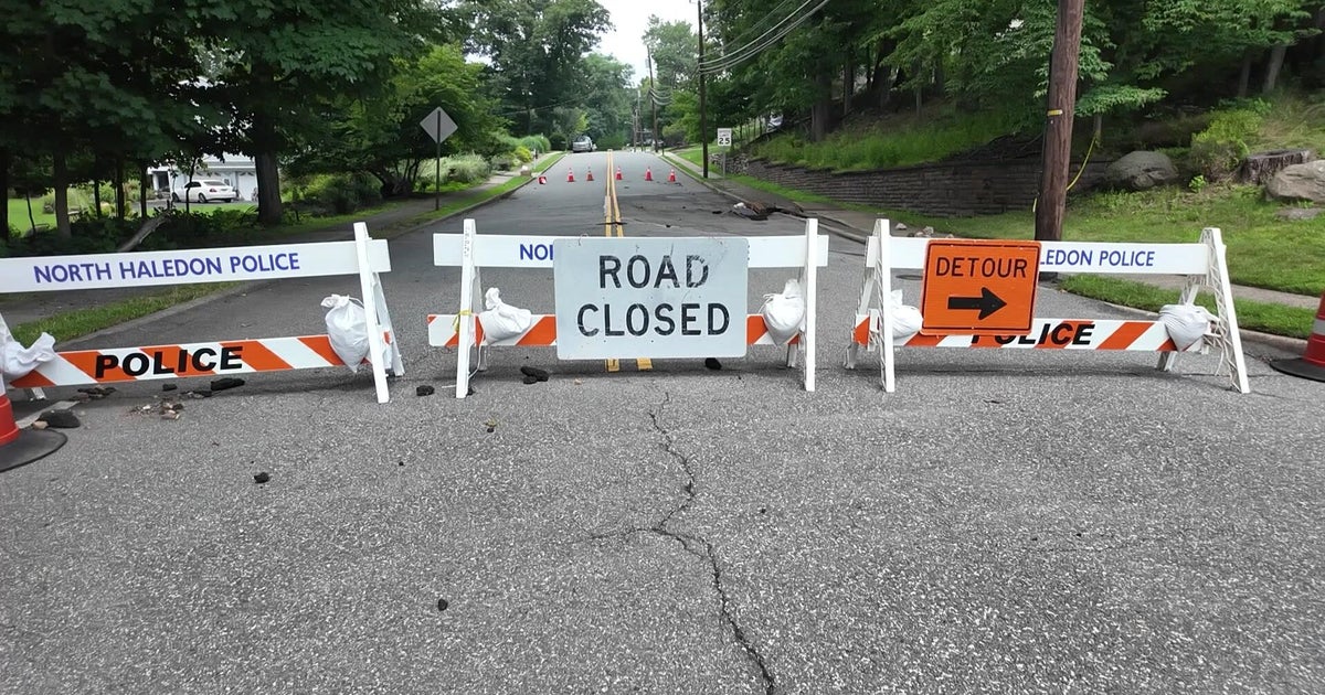 Buckling roadway in North Haledon, N.J., remains closed 2 weeks after suffering storm damage