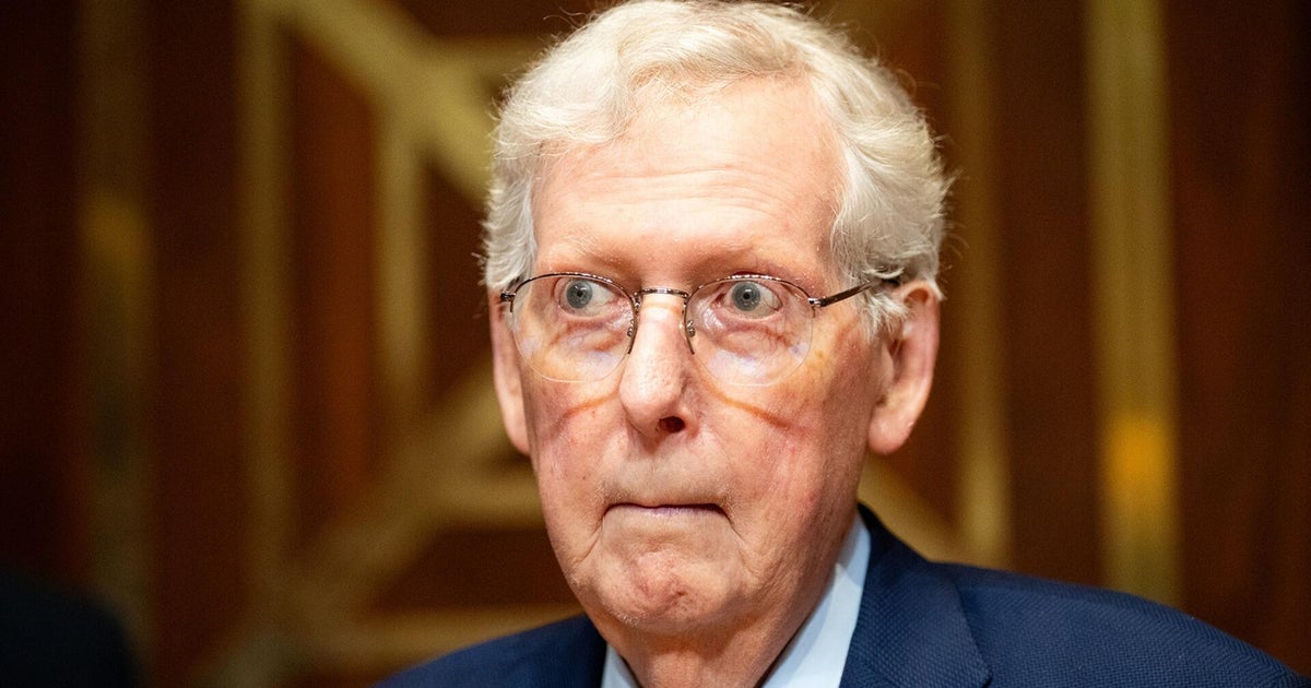 Sen. Mitch McConnell says he's been discharged from rehab