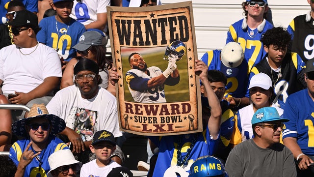 The Los Angeles Rams training camp. 