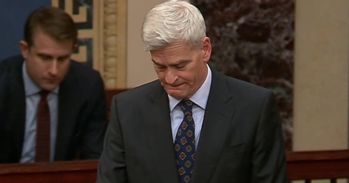 Watch: Bill Cassidy gets emotional while announcing he will support Todd Blanche for AG