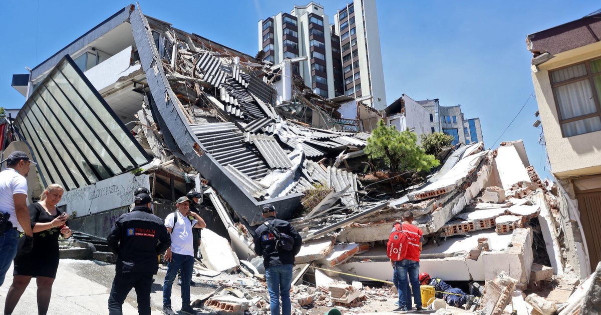 Videos show catastrophic Colombia earthquake that caused widespread damage, deaths