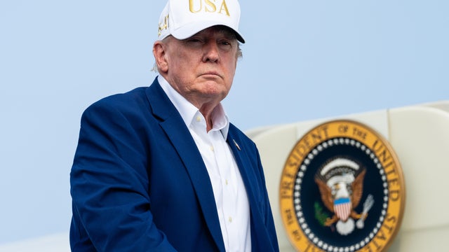 President Trump Returns To The White House 