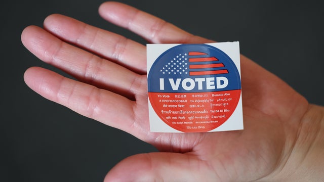 On the first day of early in-person and ballot drop-off voting, voters cast their ballot in the November 4, 2025 California Statewide Special Election 