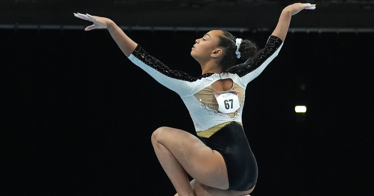 Plano's Hezly Rivera makes history with 2nd straight U.S. gymnastics title