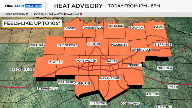 Dangerous heat hits North Texas as school begins; fire danger expected by end of week