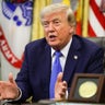 President Trump Speaks From The Oval Office 