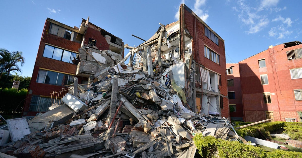 Aid worker describes situation in Colombia after earthquake: "Things are not good here"