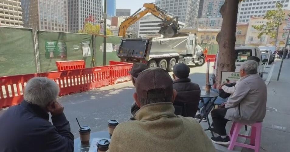 San Francisco Chinatown merchants say they're struggling to survive Portsmouth Square's 2-year renovation