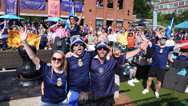 Scotland fans in Boston 