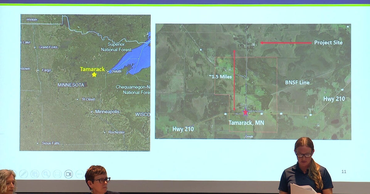 cbsnews.com - Ashley  Grams - Tamarack Mining Proposal draws strong support, environmental concerns at public hearing