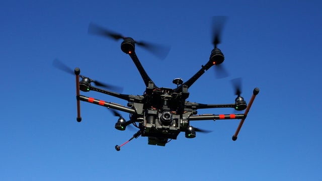 Drone in Flight 