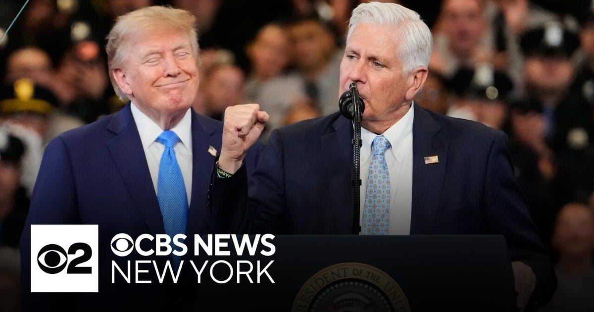 President Trump campaigns with N.Y. gubernatorial candidate Bruce Blakeman