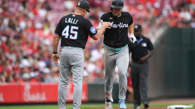 Marlins Reds Baseball 